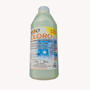 Cloro industrial al 5% de 1 lt