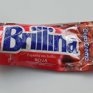 Cera crema brillina roja 340 cc