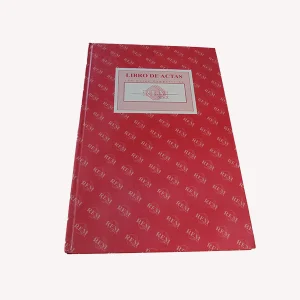 Libro de actas 100 hojas composición