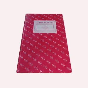 Libro de actas 200 hojas composición