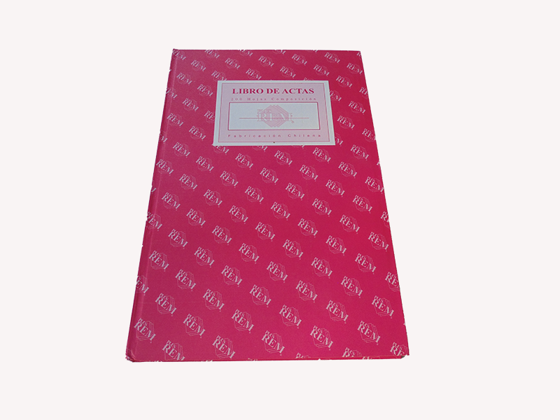 Libro de Actas Composición para la Administración Escolar 200 Hojas