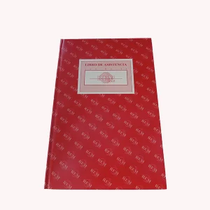 Libro de asistencia 100 hojas
