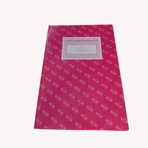 Libro de correspondencia 100 hojas