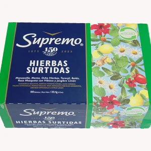 Té de hierbas supremo caja de 100 u