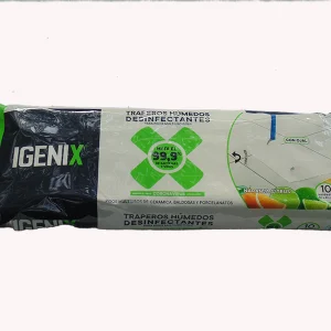 Trapero húmedo desinfectante Igenix citrus 10 u
