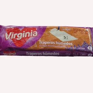 Trapero húmedo piso flotante Virginia lavanda 8u