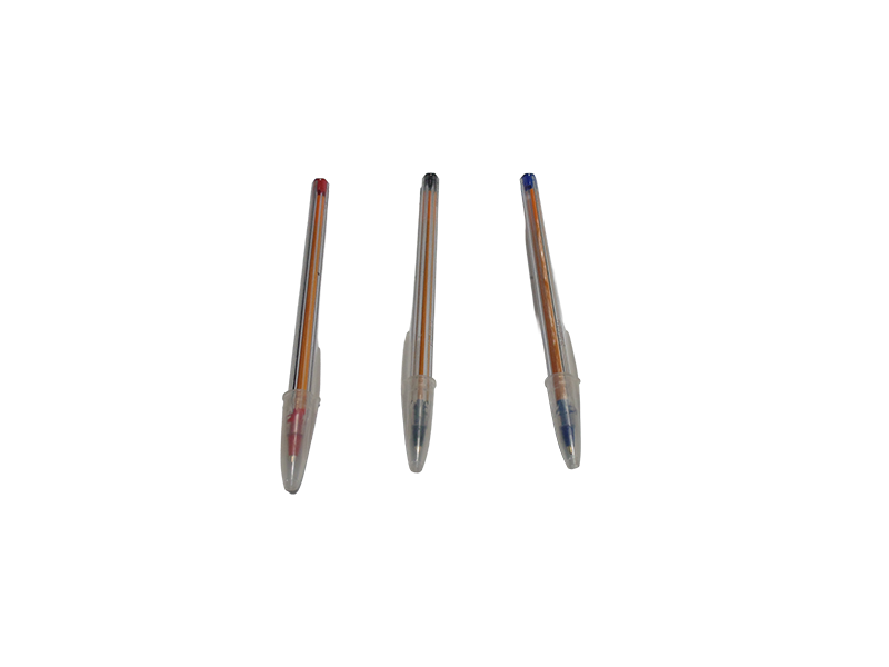 Lápiz Pasta Cristal Punta Fina 0.8mm 3 Unidades Azul-Rojo-Negro Bic