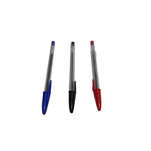lápiz-pasta-bic-punta-gruesa-colores-azul-rojo-negro